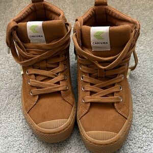 Cariuma Tan High-Top Sneakers